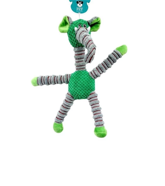 Nanbell W561 Kedi ve Köpek Peluş Oyuncak 37-34cm Yeşil