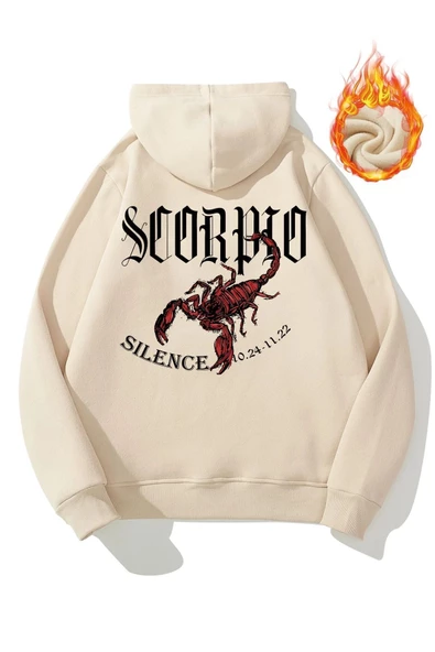 Kadın Scorpion Kapüşonlu Sweatshirt