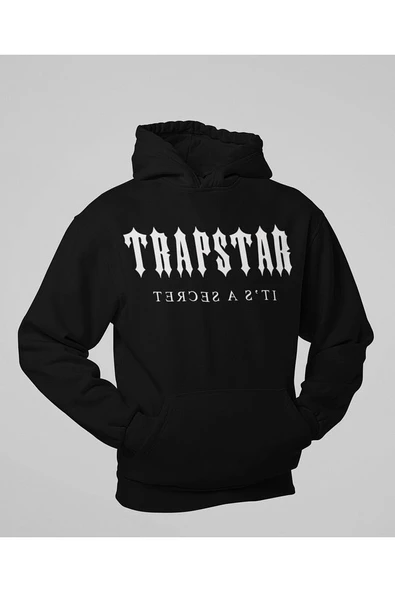 Trapstar Its A Secret Yazılı Unisex Oversize Hoodie