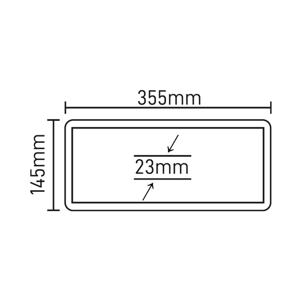 Maxled MX-7006 Aşağı Çift Yönlü Acil Çıkış Armatürü - Resim 2