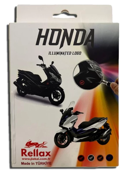 HONDA ışıklı LOGO / KIRMIZI / - 2