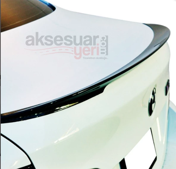 Bmw F10 M Performance Tip Spoiler Parlak Siyah Boyalı İthal Ürün Plastik - 3