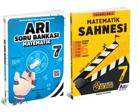 ARI YAYINCILIK 7. SINIF Matematik Soru Bankası + Matematik Sahnesi