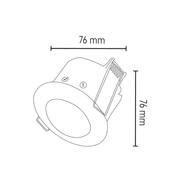 Maxled MX-6306 Sıva Altı Sensör - 2