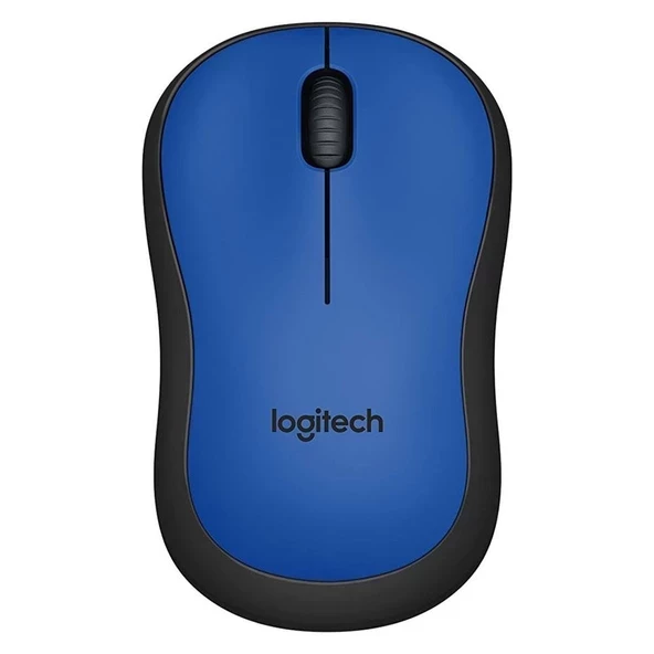 Logitech M220 Sessiz Kompakt Kablosuz Mouse - Mavi