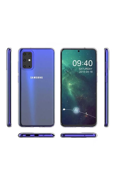 TechnoGuru Samsung Galaxy S10 Lite Şeffaf Sheer Premium Silikon Kılıf