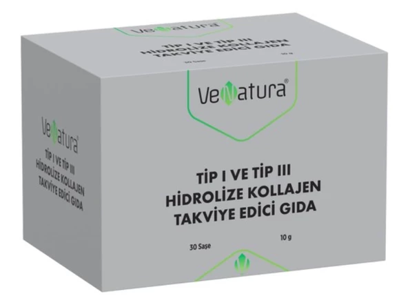 Venatura Tip I Ve Tip Iıı Hidrolize Kollajen 30 Saşe