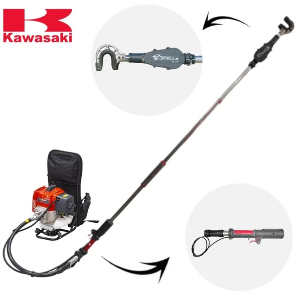 Kawasaki TJ53 Motorlu SP-900 Zeytin Hasat Makinası - 1