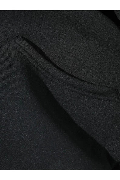 Unisex California Baskılı Oversize Kapşonlu Sweatshirt - Resim 3