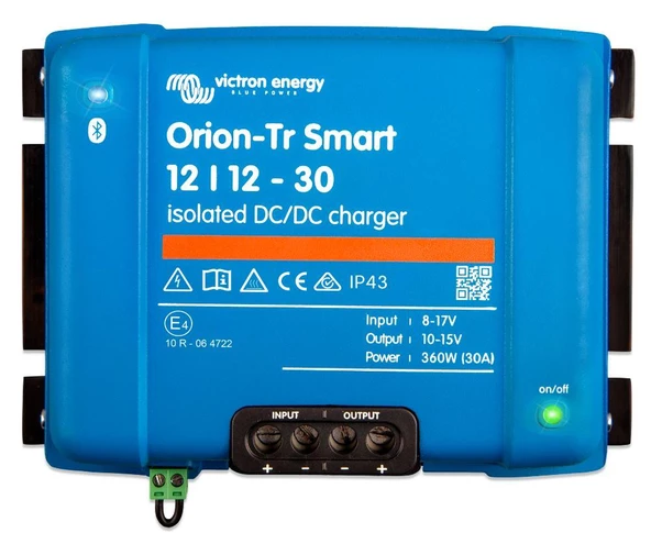 Solar A Enerji Victron Energy 12/12V 30A İzoleli DC-DC Şarj Cihazı Charger Bluetooth Özellikli ORI121236120