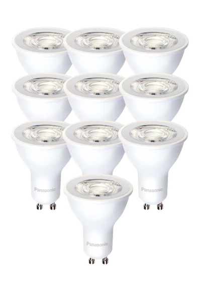 Panasonic 4W (50W) Led Spot Ampul Beyaz 6500K - 10 Adet Avize Çanak Lamba