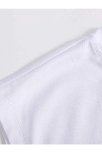 Erkek Dikey Baskılı Oversize Kolsuz T-shirt - 12