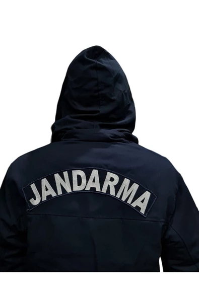 Jandarma Asayiş Lacivert Kışlık Parka - 4