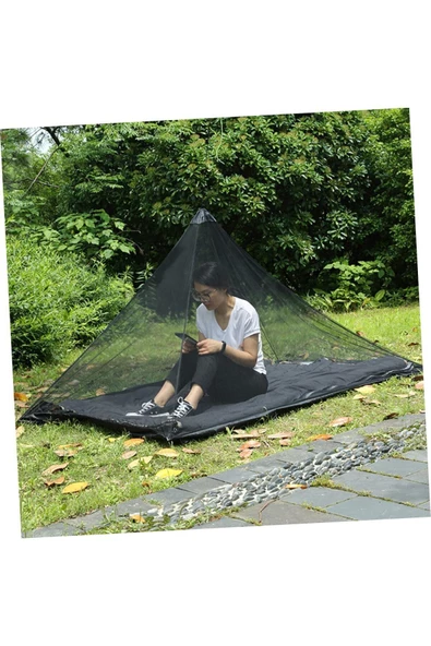 Cibinlik Sineklik açık Kamp Çadırı Ultralight Örgü Çadır Böcek Kovucu - 4