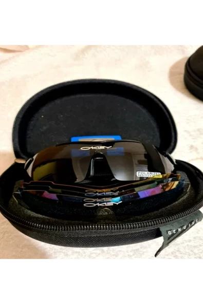 Taktikal 5 Lensli Koruyucu Gözlük Oakley Polarized Tactical Gözlük / Taktik Gözlük / Balistik Gözlük - 2