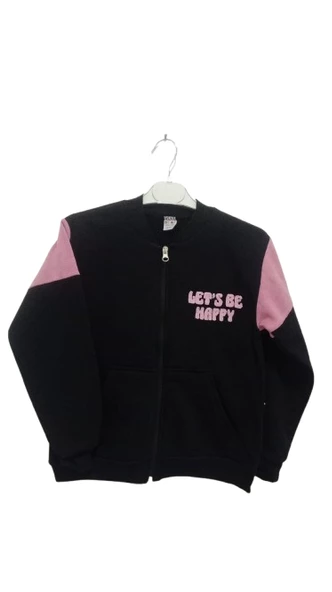 uğurböceğiçocuk Lets Be Happy Baskılı Hırka 1054 - 4