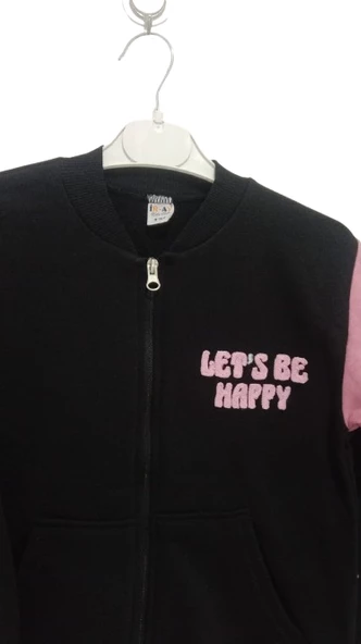 uğurböceğiçocuk Lets Be Happy Baskılı Hırka 1054 - 5