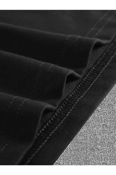 Unisex Don't Sırt Baskılı Oversize T-shirt - 11