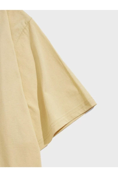 Unisex Don't Sırt Baskılı Oversize T-shirt - 8