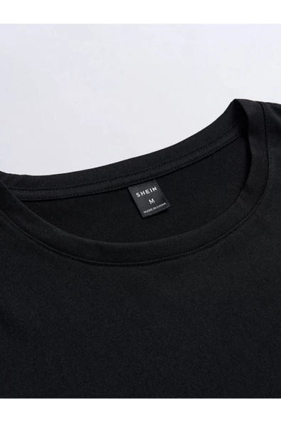 Unisex Stay Göz Sırt Baskılı Oversize T-shirt - 4