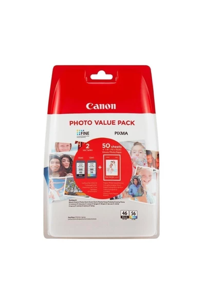 Canon 9059B003 PG-46 CL-56 2'li Kartuş seti - 2