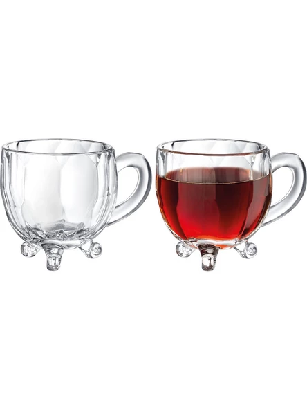 Madame Coco Priour 4'lü Çay Fincanı - 170 ml - 2
