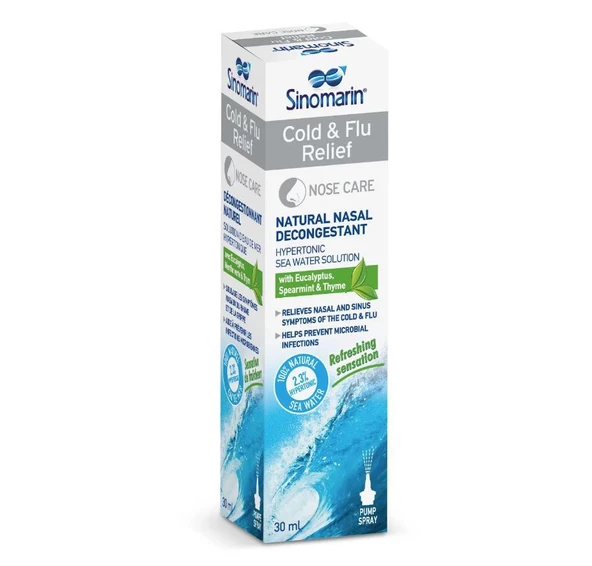 Sinomarin Cold & Flu Relief Sprey 30 ml