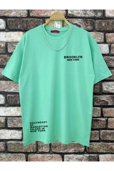 Erkek Brooklyn Ny Baskılı Tshirt - 10