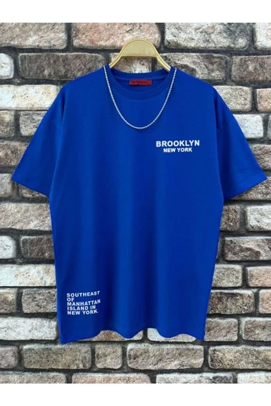 Erkek Brooklyn Ny Baskılı Tshirt - 12