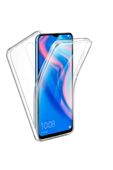 TechnoGuru Redmi Note 8 Kılıf Şeffaf 360 Derece Koruma Enjoy Kapak