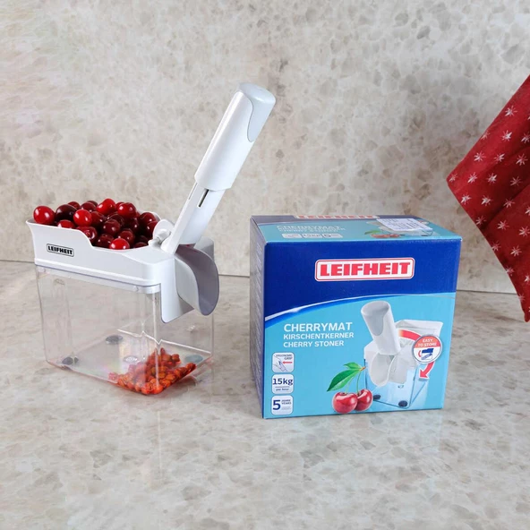 Leifheit Cherrymat Vişne Çekirdek Çıkarıcı Orta Boy Lfh37211 - 5