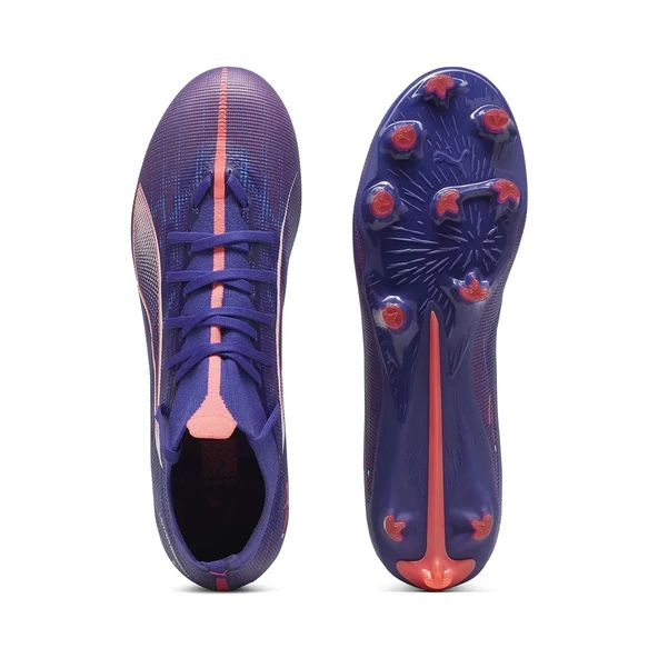 Puma Ultra 5 Match+ Fg/Ag Erkek Mavi Futbol Krampon 10768601 - 3