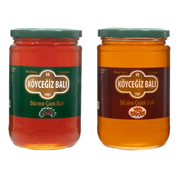 Kb Köyceğiz Balı Çam Balı 850 G Cam Kavanoz + Köyceğiz Balı Çiçek Balı 850 G Cam Kavanoz Paketi - 2