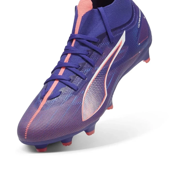 Puma Ultra 5 Match+ Fg/Ag Erkek Mavi Futbol Krampon 10768601 - 4