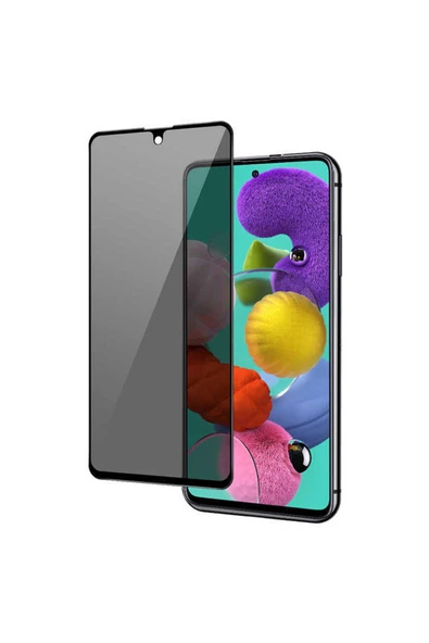 TechnoGuru Samsung Galaxy A30 Hayalet Özellikli 9H Dirençli Ekran Koruyucu Kırılmaz Cam