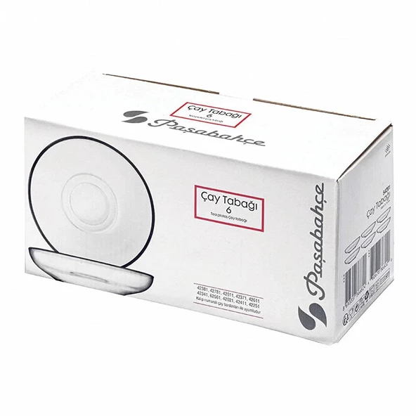 Paşabahçe 54201 Keyif Çay Tabağı 6'lı - 2