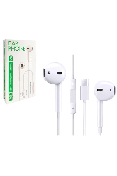 Vivo V21 V23 V29 V29 Lite V30 Kulaklık Type-C Mikrofonlu Kulaklık - Resim 4