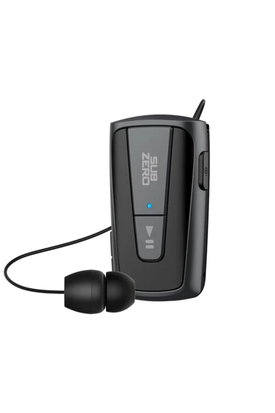 Makaralı Kulaklık Titreşimli Yaka Mandallı Makaralı Bluetooth Kulaklık - 4