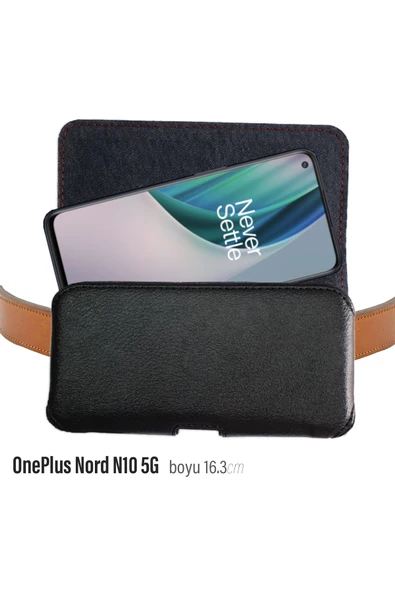 OnePlus Nord N10 Kılıfı Kemer Kılıf Bele Takılan Telefon Kılıf Çantası ürün görseli