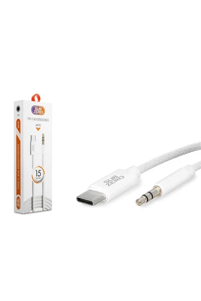 iPhone 15-15 PLUS-15 PRO- 15 PRO MAX uyumlu AUX Kablo Ses Dönüştürücüsü Hasır Type-C Çeviricisi - Resim 6