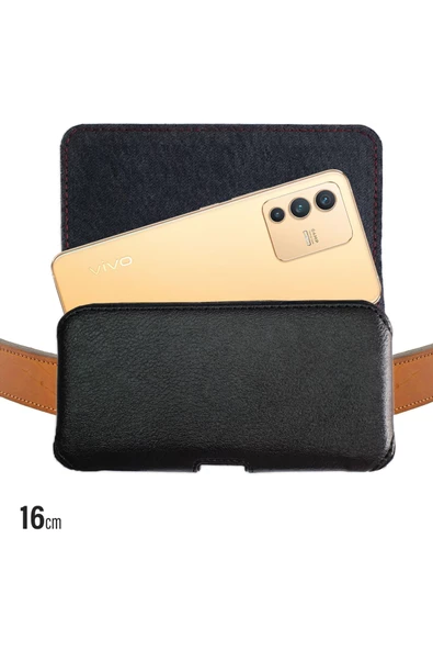 Vivo V23 Kılıfı Kemer Kılıfı Suni Deri ürün görseli