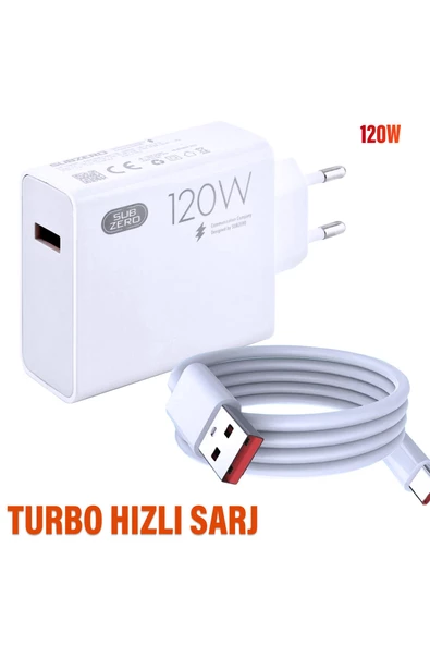 POCO F6 - POCO F6 Pro Turbo Hızlı Şarj Aleti 120W Type-C HIZLI Şarj ve Kablosu - 3