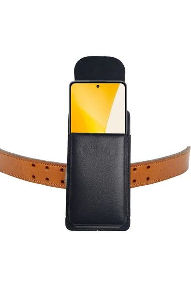 Samsung A72 Uyumlu Kemer Kılıf Bel Kemer Çanta Telefon Kılıfı