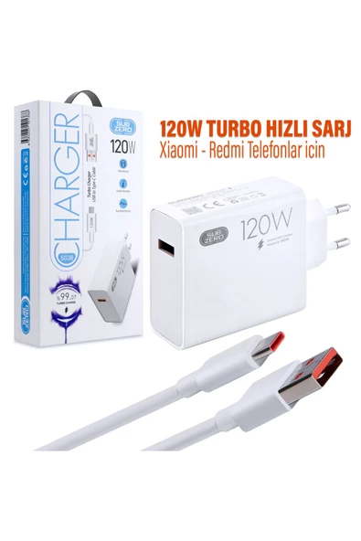 POCO F6 - POCO F6 Pro Turbo Hızlı Şarj Aleti 120W Type-C HIZLI Şarj ve Kablosu - 2