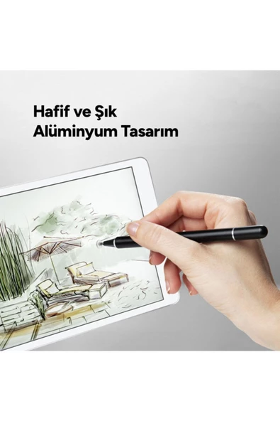 TouchPen S 2si1 Arada Dokunmatik Ekran Kalemi - Resim 4