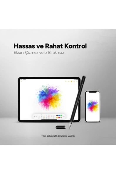 TouchPen S 2si1 Arada Dokunmatik Ekran Kalemi - Resim 3