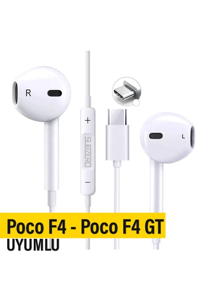 Poco F4 Kulaklık Type C Mikrofonlu Kablolu Kulaklık