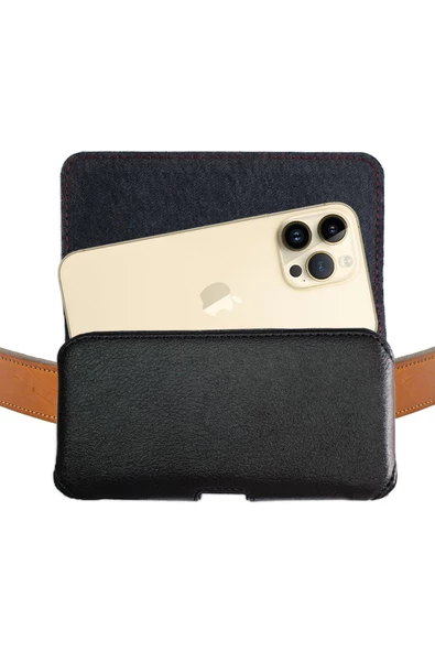iPhone 13 Pro Max  Kılıfı Kemer Kılıf  Kapaklı Bel Kılıf Suni deri ürün görseli