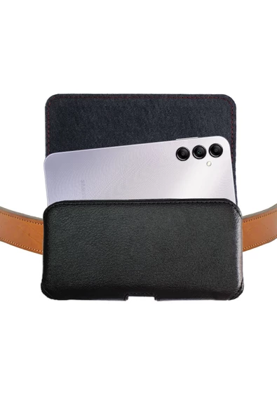 Galaxy A14 Uyumlu Kılıfı - Bel Kemer Kılıfı Kapaklı Mıknatıslı ürün görseli