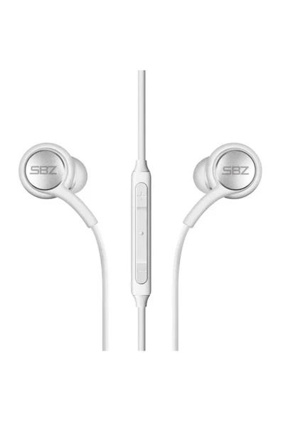 Kablolu Mikrofonlu Kulaklık 3.5mm Jack Girişli Samsung M30 M30s M31 M31s M32 M33 M34 Uyumlu - 3